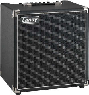 Laney Digbeth Foundry DBF50 bassovahvistin oikealta.