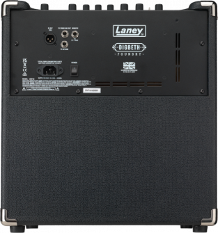 Laney Digbeth Foundry DBF50 bassovahvistin takaa.