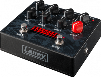 Laney Ironheart Loudpedal oikealta.