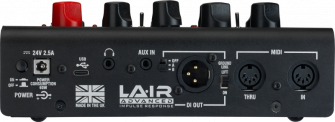 Laney Ironheart Loudpedal takaa.