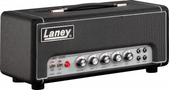 Laney Supergroup LA-STUDIO -kitaravahvistin vasemmalta.