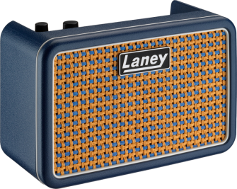 Laney Prism Mini BL -kitaravahvistin oikealta.