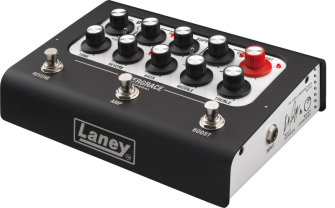 Laney Supergrace Loudpedal pedaalivahvistin vasemmalta.