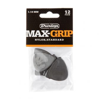 Max-Grip Nylon Standard -plektrat 1.14mm, 12kpl.