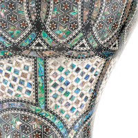 MEINL Artisan Edition Doumbek Blue Pearl Mosaic Palace AEED3.