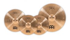 Meinl HCS Bronze kolmen symbaalin symbaalisetti.
