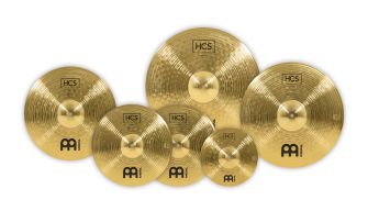 Meinl HCS Expanded -symbaalisetin symbaalit.