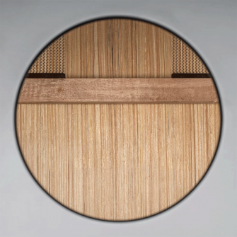 Meinl Headliner MCAJ100BK-SAF cajon sisältä.