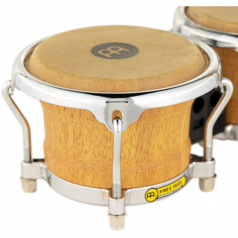 Meinl Mini bongot lähikuvassa.