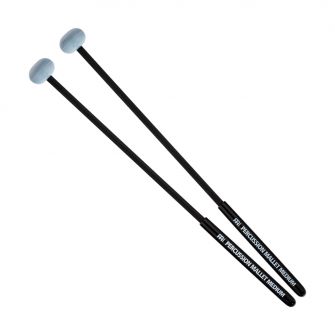 Meinl Percussion MPMM muovipäinen mallettipari, Medium.