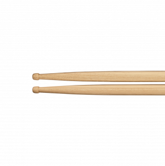 Meinl 8A Hybrid Hickory rumpukapuloiden päät.