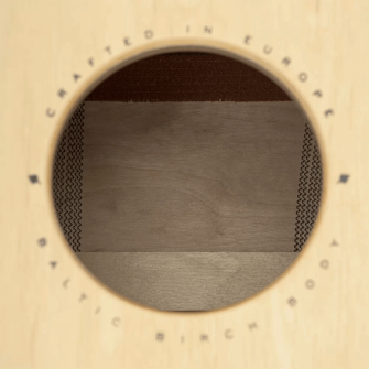 Meinl SC80BW Snarecraft Cajonin kaikuaukko.