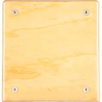 Meinl Snarecraft mikitetty cajon alapuolelta.