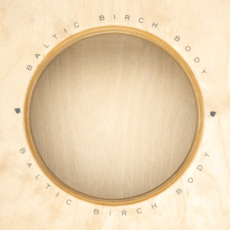 Meinl Snarecraft mikitetty cajonin kaikuaukko.