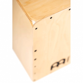 Meinl Snarecraft mikitetty cajonin kulma.