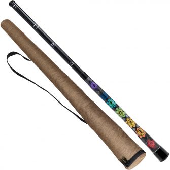 Meinl Sonic Energy Chakra Didgeridoo pussinsa kanssa.