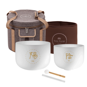 Meinl Sonic Energy TCM Crystal äänimaljasetti YIN & YAN tuotepakkaus.