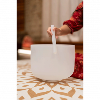 Meinl Sonic Energy Crystal silicone malletti käytössä.