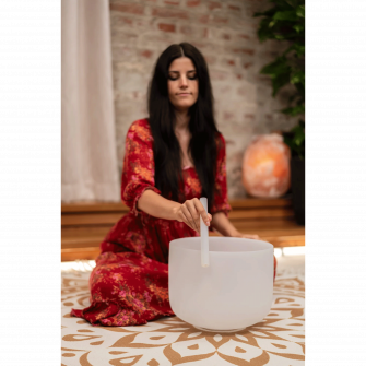 Meinl Sonic Energy Crystal silicone malletti soitossa.