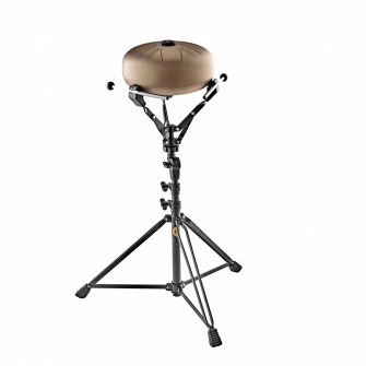 Meinl Sonic Energy Handpan teline kielirummulla.