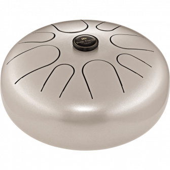 Meinl Steel Tongue Drum G molli, Pearl Grey.