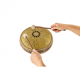 C-duuri Medium Oktaavi-kielirumpu malletit.