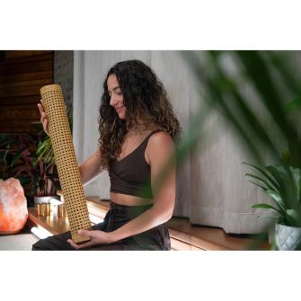 Meinl Sonic Energy pieni synteettinen sadeputki soitettavana.