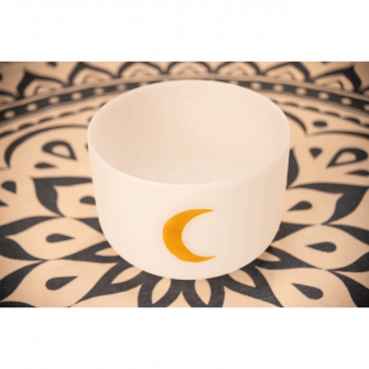 Planetary Synodic Moon kristalliäänimalja.