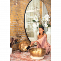 Meinl Sonic Energy Suede Resonant äänimalja hierrin, XL.