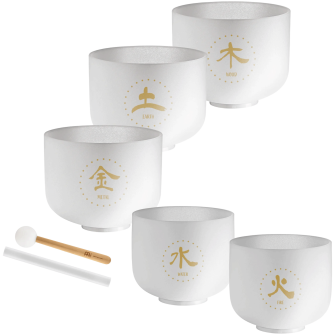 Meinl Sonic Energy TCM Five Elements Crystal äänimaljasetti.