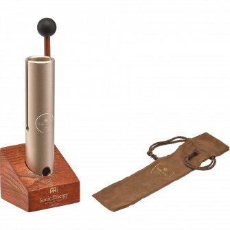 Meinl Sonic Energy Wah-Wah Tube ja kuljetuspussi.