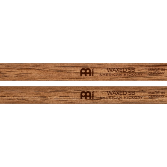 Meinl Waxed 5B American Hickory kapuloiden varret.
