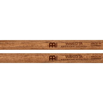 Meinl Waxed 7A American Hickory kapuloiden varret.