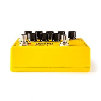 MXR M80Y Bass DI+ Yellow bassoetuaste edestä.