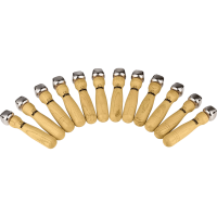Nino Percussion Bell Stick Set (sauvakulkunen) - 12 kpl.
