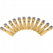 Nino Percussion Bell Stick Set (sauvakulkunen) - 12 kpl.