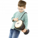Nino Percussion Puinen Djembe soitettavana.
