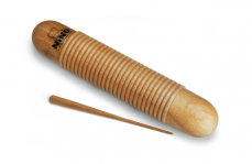 Nino Percussion NINO555 puinen Guiro laspille.