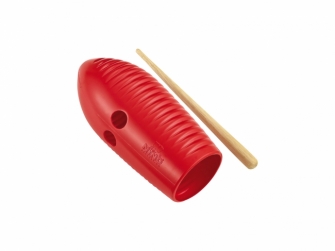 Nino Percussion NINO581R mini quiro punainen.