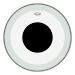 Remo 24" Powerstroke 3 Clear Black Dot