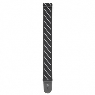 Daddario T20W1409 Tie Stripes Black/Grey kitarahihna