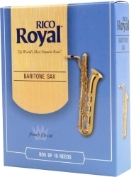 Rico Royal 3  baritonisaksofonin lehtilaatikko ( 10 lehteä)  