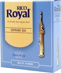 Rico Royal 2½ sopraanosaksofonin lehtilaatikko ( 10 lehteä) 
