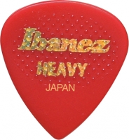 Ibanez Rubber Grip Heavy -plektra, punainen.