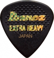 Ibanez Rubber Grip Extra Heavy -plektra, musta.