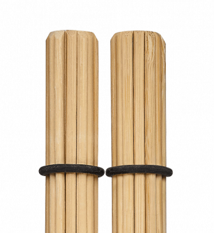 Meinl Multi Rods Bamboo Flex cajon visipilän päät.