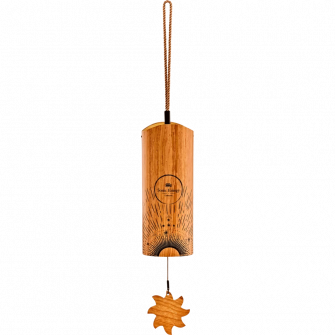 Sonic Energy Cosmic Bamboo Chime Set Aurora.