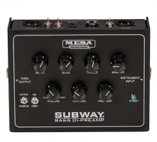 Mesa Boogie Subway Bass DI Preamp