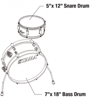 Tama Club Jam Mini LJK28S tuotekuva.